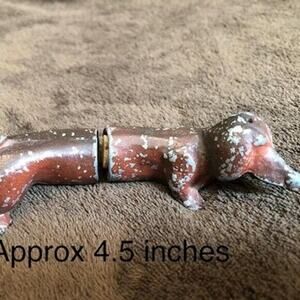 Antique Dachshund Salt & Pepper Shaker